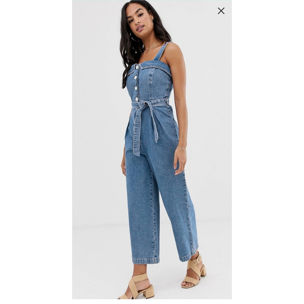Denim jumpsuit